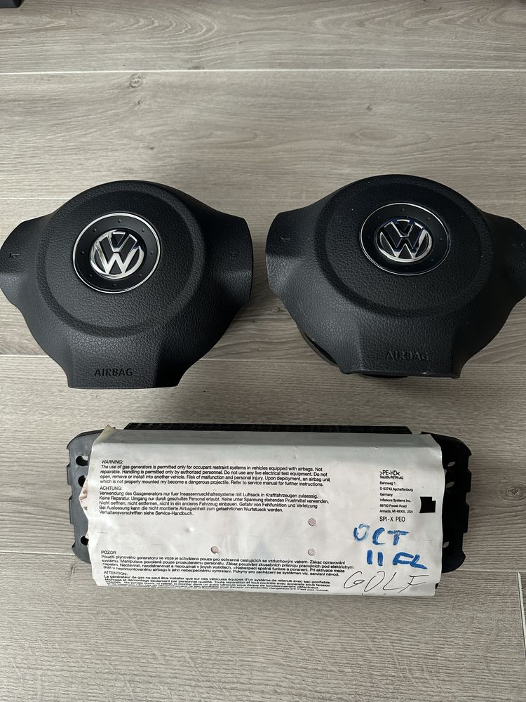 Airbag Еърбег VW Фолксваген Passat Golf Caddy Tiguan Polo