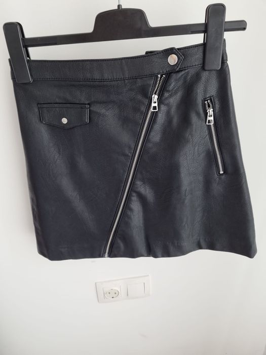 Fusta piele H&M xs