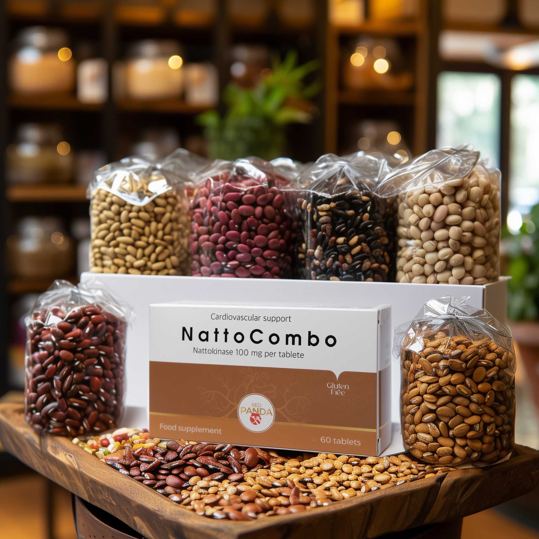 NattoCombo – добавка с натокиназа за здраво сърце и кръвообращение