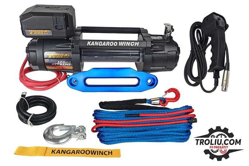 Лебедка KangarooWinch (PowerWinch) К12000 Extreme HD SR 12V