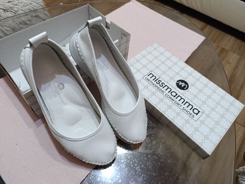 Дамски обувки естествена кожа