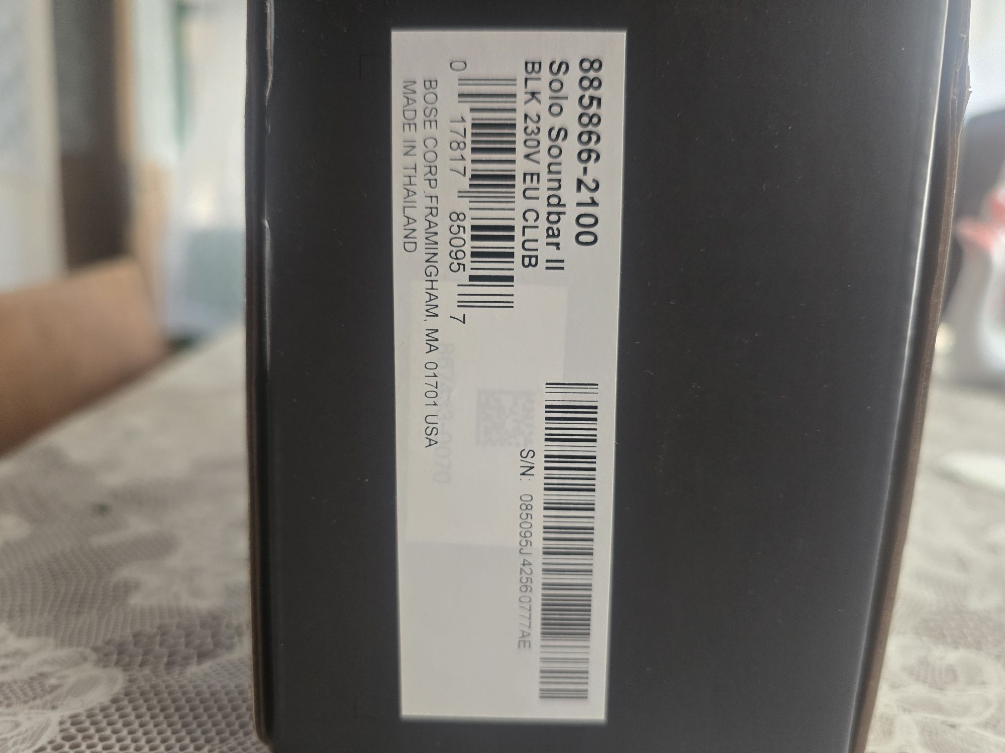 Bosse Solo Soundbar 2