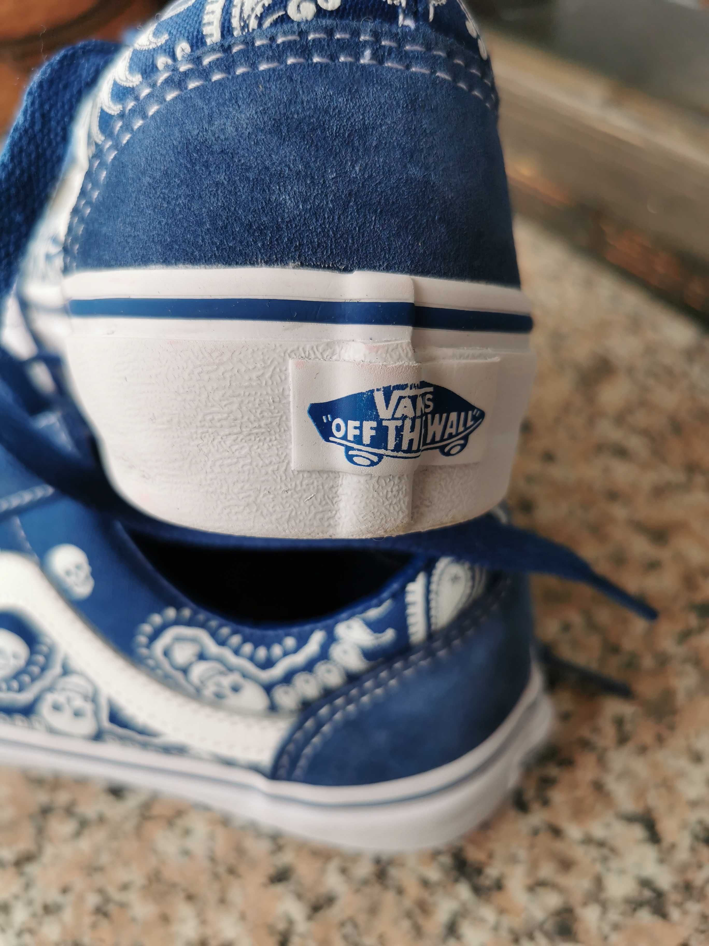 Vans кецове limited  серия в синьо