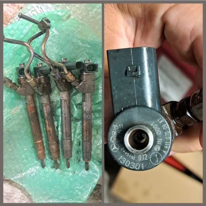 Piese anexe motor mercedes 2.2 cdi w203 electromotor turbina EGR