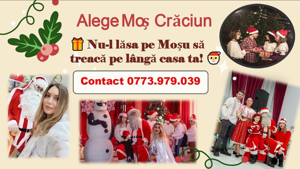 Moș Crăciun de închiriat