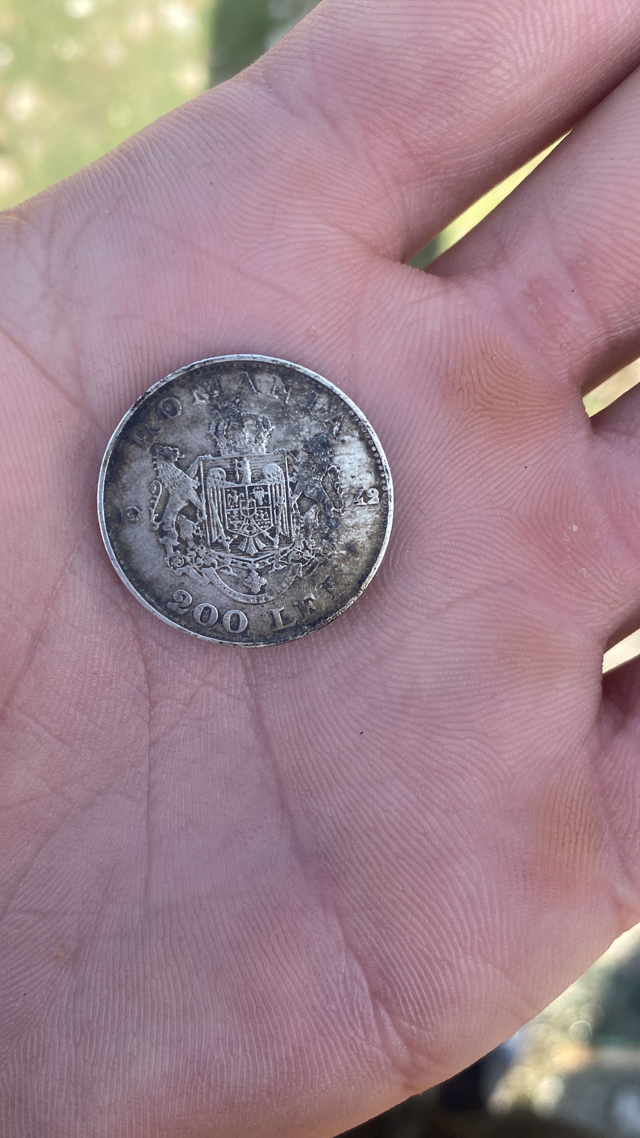 Moneda argint 200 lei 1942