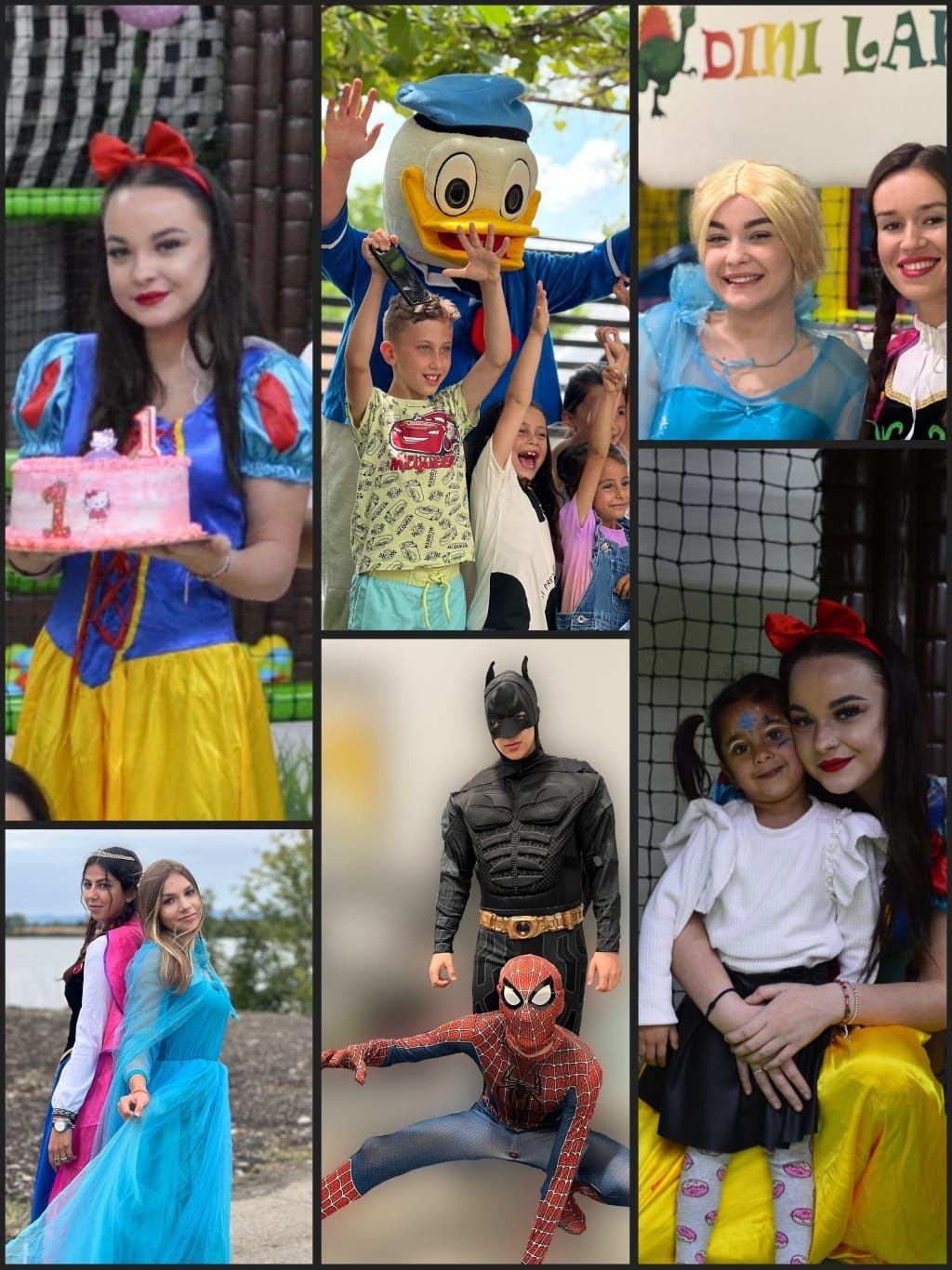 MASCOTE PENTRU COPII-animatori,personaje disney,ursitoare.