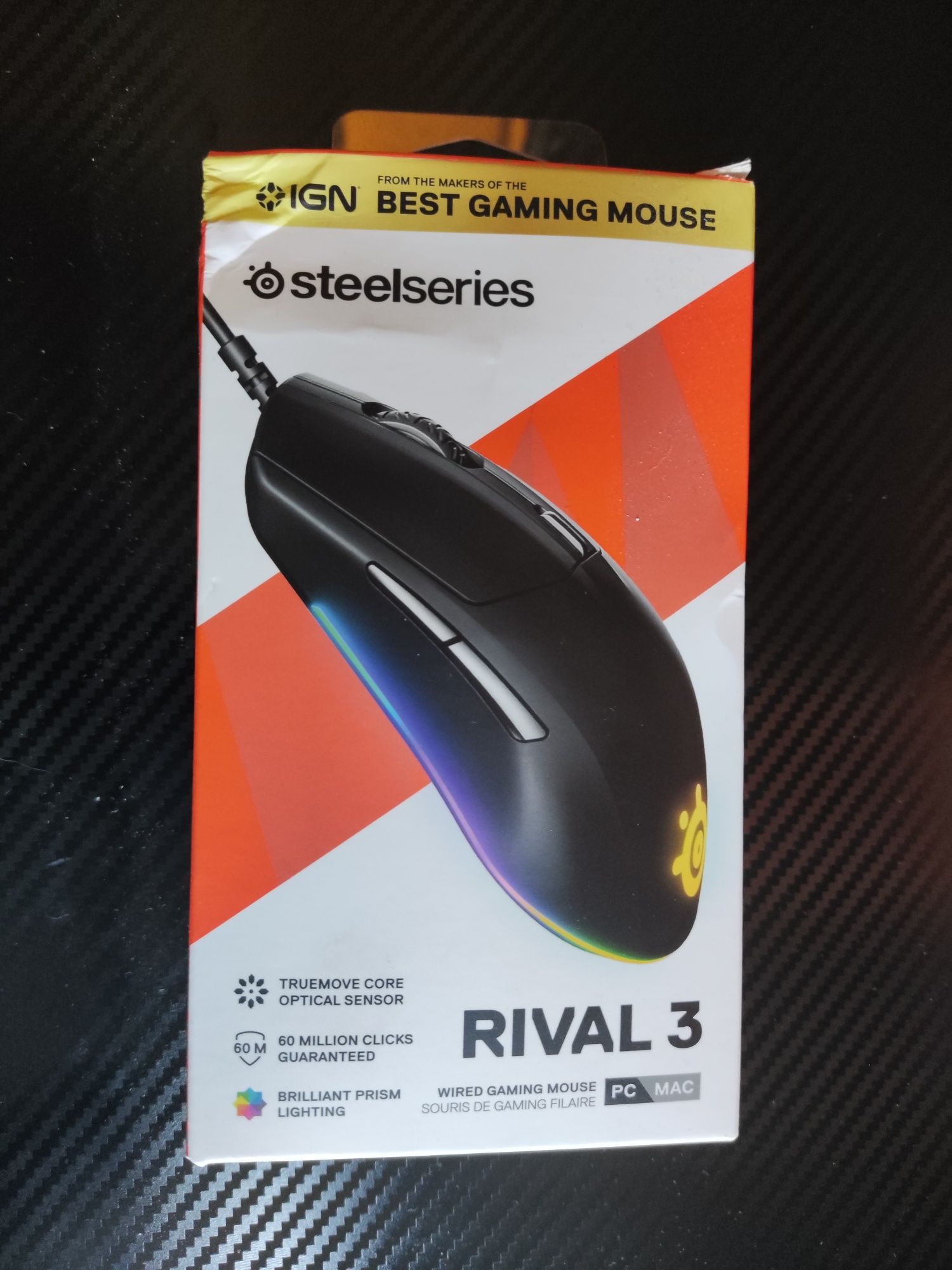Геймърска мишка Steelseries Rival 3