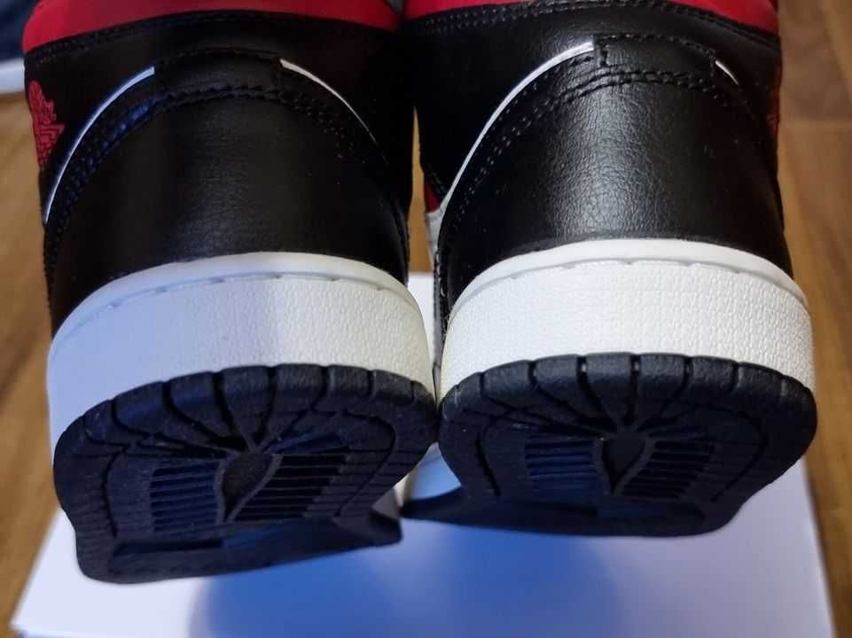 Damă - Nike Air Jordan 1 Mid Gym Red Panda BQ6472-061 (EU40 | 25.5CM))