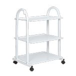 Количка за естетика - метална 55 х 42,5 х 80,5 см