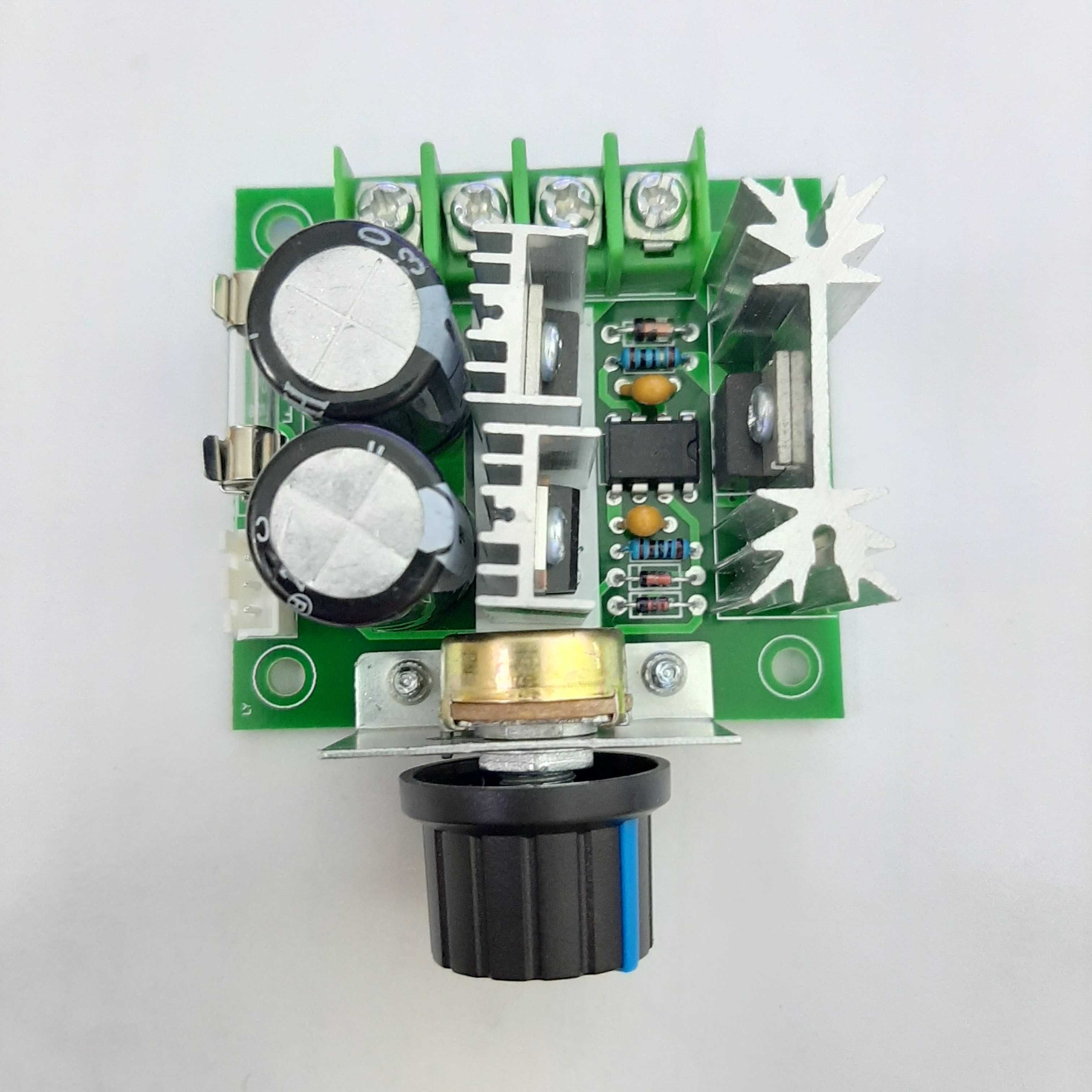 Регулятор (ШИМ) постоянного тока 12В-40В 10А для электродвигателя