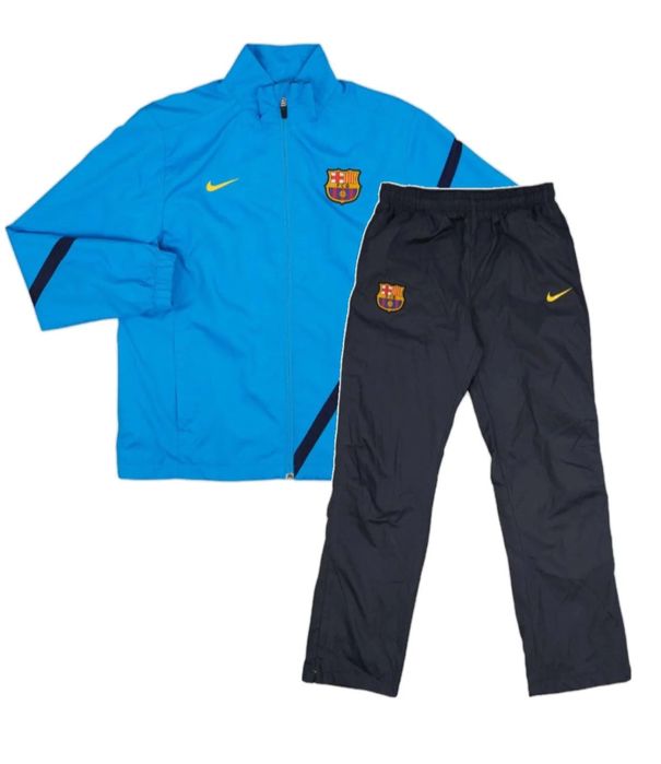 Set trening complet NIKE FC BARCELONA 2011/12, albastru, marimea 2XL