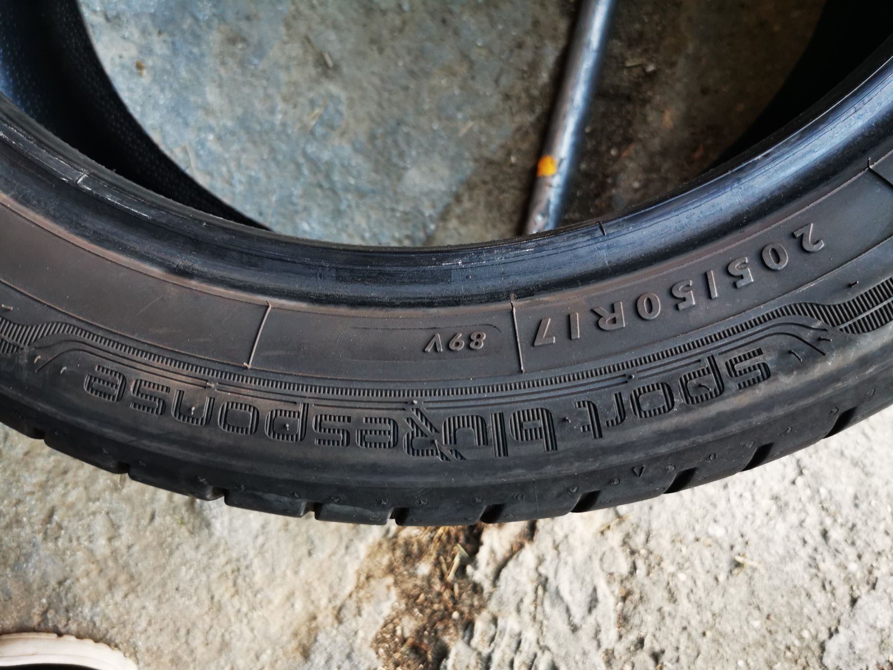 2 броя 205/50/17 Dunlop Sport дот:4920
