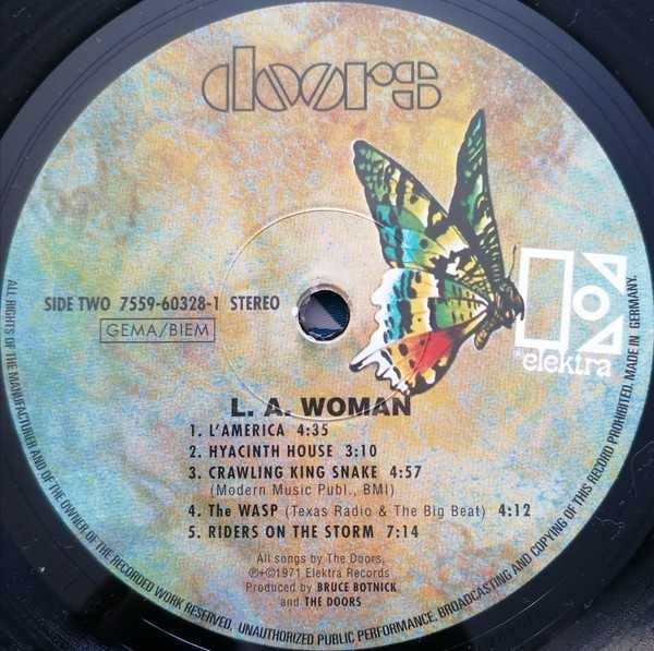 LP Vinyl The Doors - L.A. Woman 1971