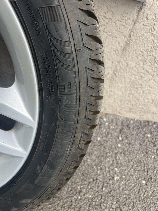 Jante Bmw x1 R17 montate cu anvelope de iarna 225/50/17