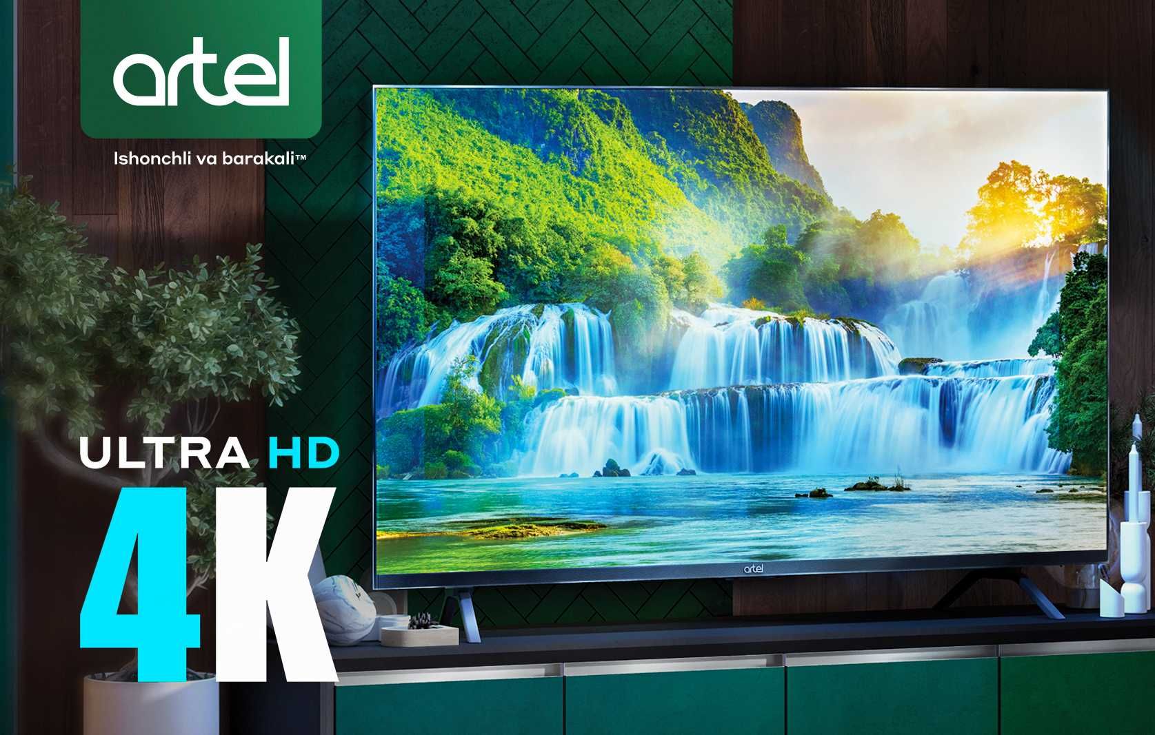 Телевизор NEW ARTEL 55LU8500 4K SMART по Низкой цене+Доставка!!