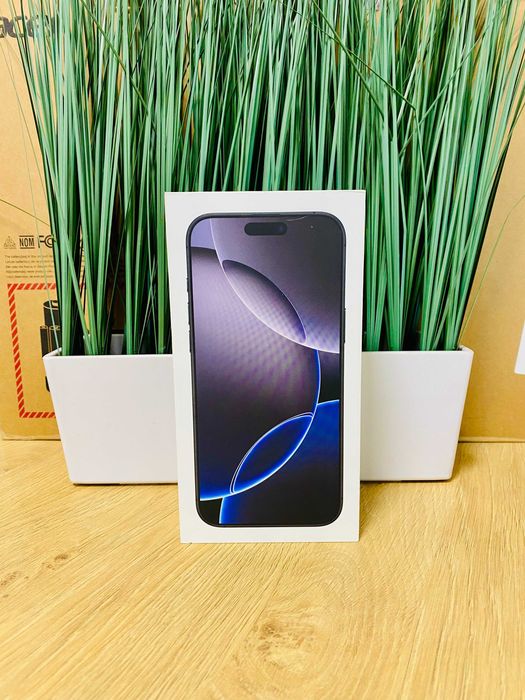 НОВ !!! Apple iPhone 16 Pro Max, 256GB, 5G, Black, ЗОРА
