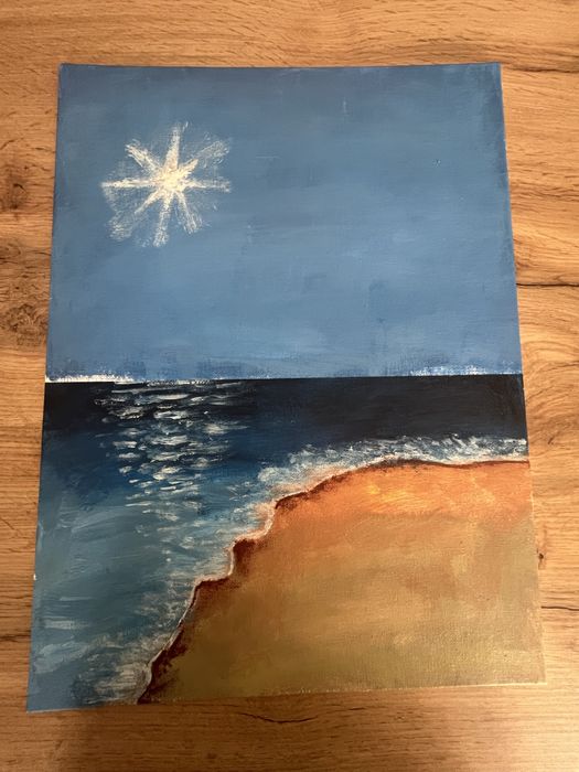 Картина с размери 30x40 см.