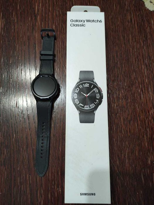 Продам смарт часы Samsung Galaxy watch 6 Classic, 43mm
