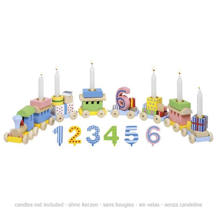 Tren aniversar Goki, locomotivă cu 7 remorci