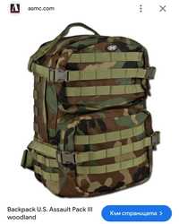 Тактическа раница U.S. Assault pack, Еър софт