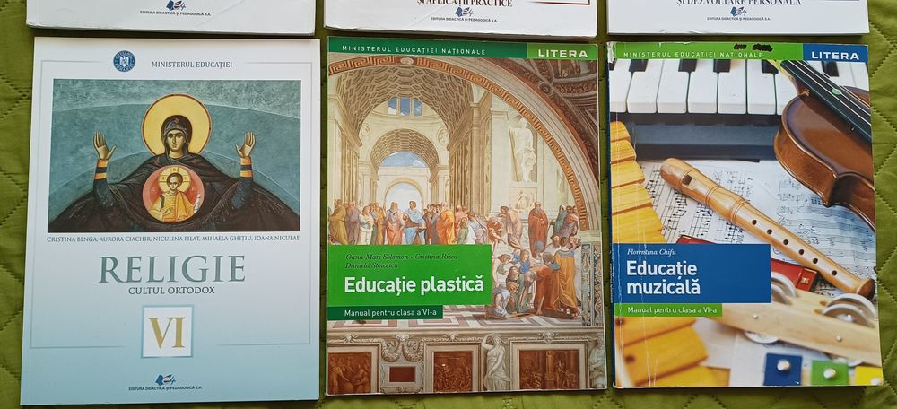 Manuale clasa a VI-a noi sau utilizate