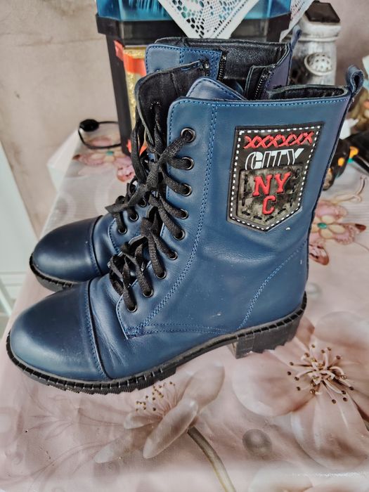 Ghete piele naturala