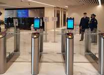 Турникет для контроля, оплата через БИРЖУ можно