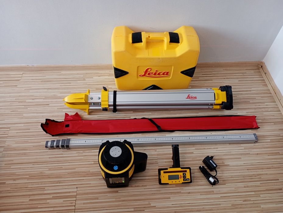 Nivelă laser Leica Rugby 880, dublă pantă