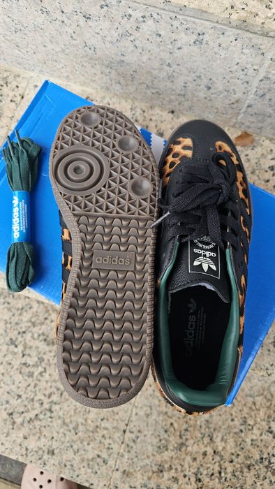 Adidas samba green leopard size 38 tts