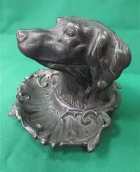 Антикварная собачка пепельница СССР для коллекции или использования