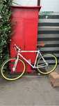Bicicleta fixie. Single speed . Cadru masura M