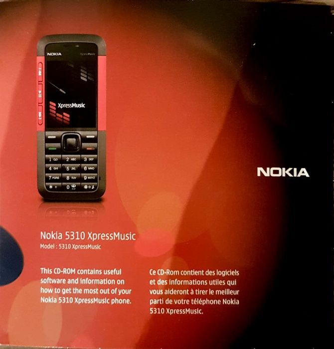 CD instalare si ghid de utilizare Nokia 5310 XpressMusic