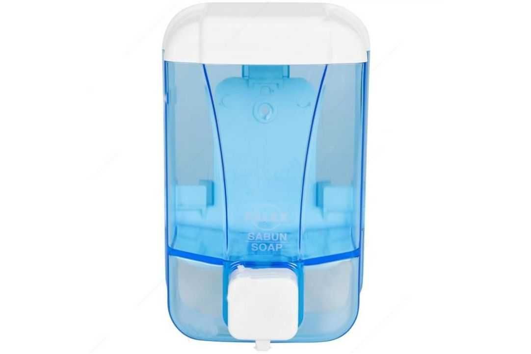 Dozator de sapun lichid Palex 1L, Vialli 1 L, dispenser gel, albastru