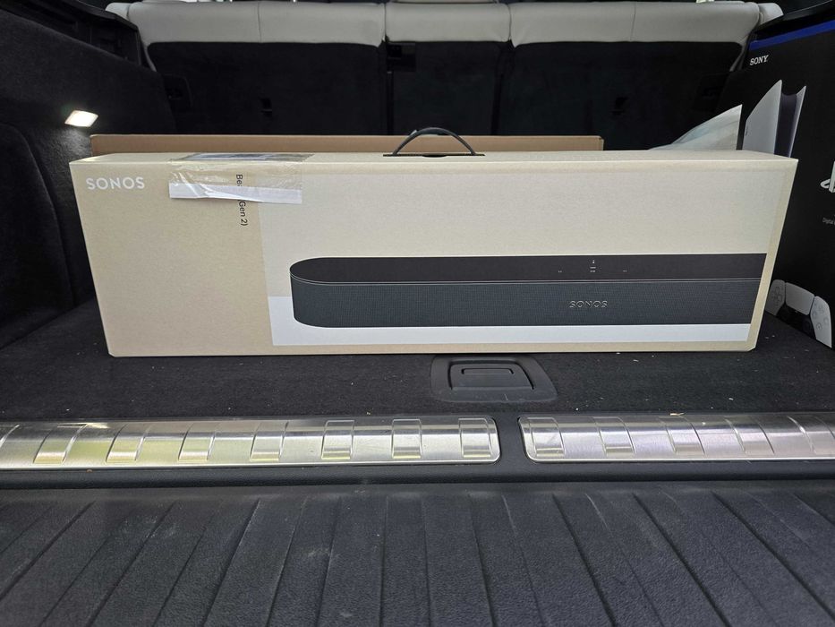 Soundbar Sonos Beam 2, Dolby Atmos, Negru, Sigilat, 2 Ani garantie