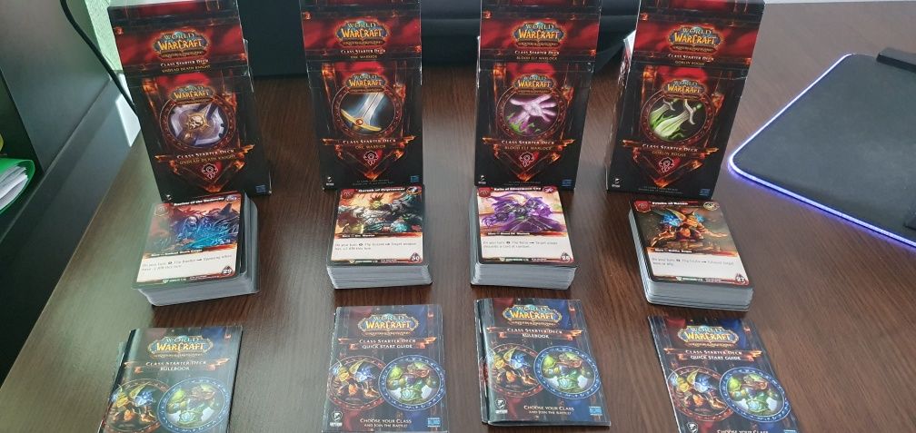 World of Warcraft trading card game WOW TCG Class starter