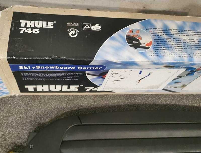 THULE 746 багажник за ски и сноуборд със заключване