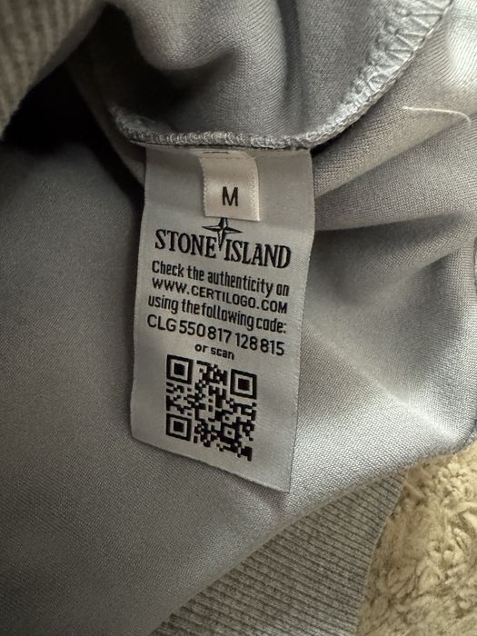 Bluza Stone Island gri Marimea M– nouă cu etichete
