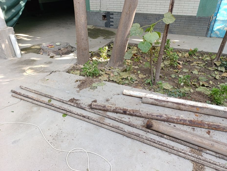 Арматура ва труба сотилади б.у