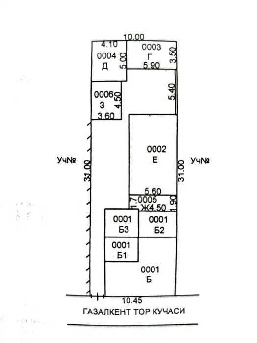 Продается участок 3,3 с. на Мирзо Улугбекском районе - уй сотилади 3.3