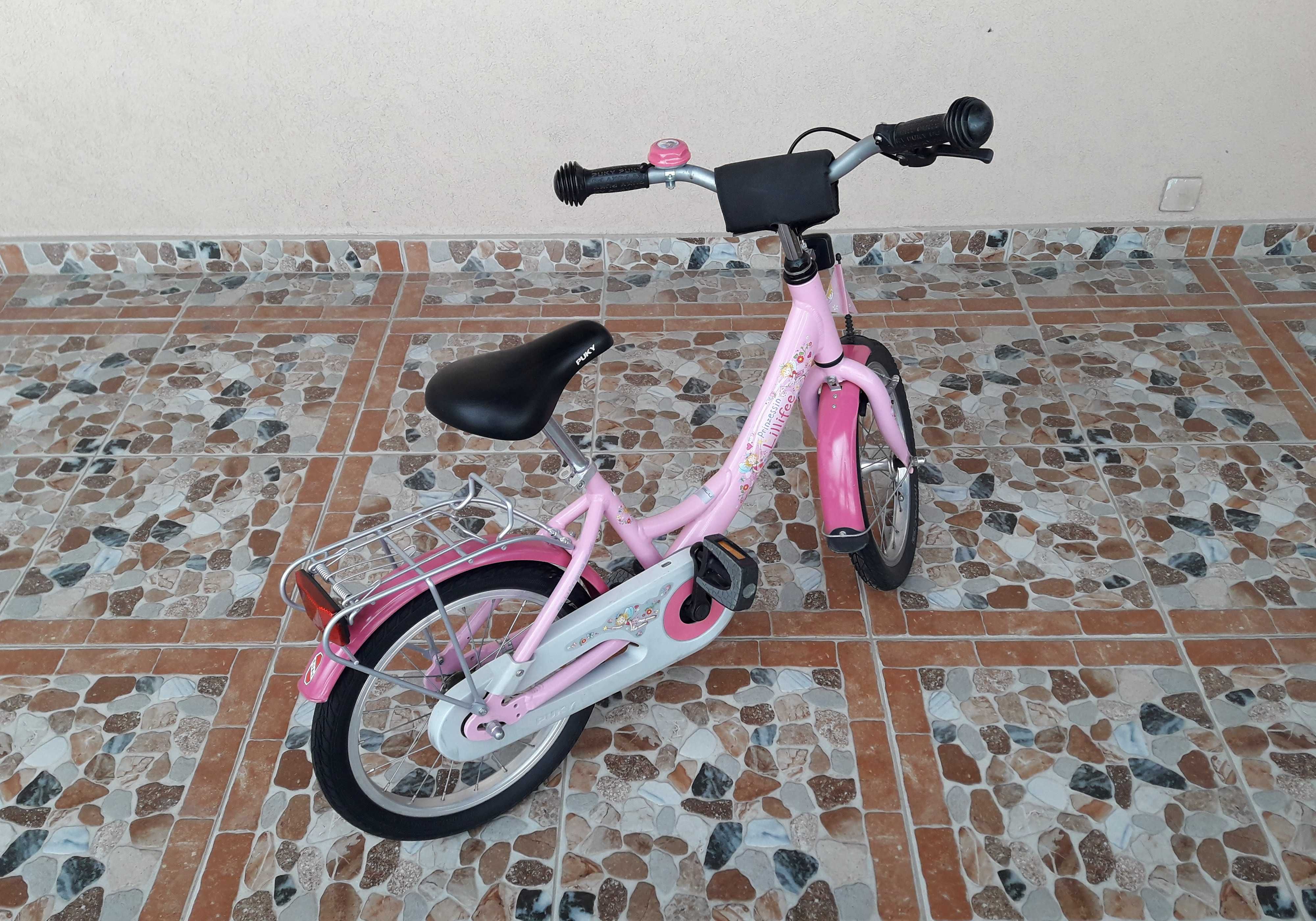 Bicicletă copii 16’ PUKY ZL 16-1 ALUMINIU Prinzessin Lillifee – Roz