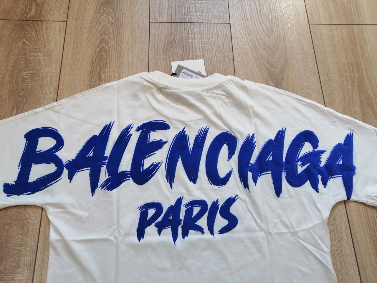 Balenciaga мъжки тениски в бял и черен цвят M XXL