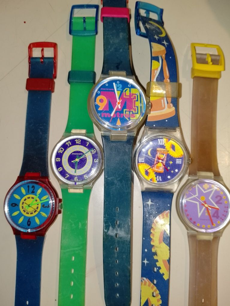 Ceasuri casual retro,Swatch,Swiss