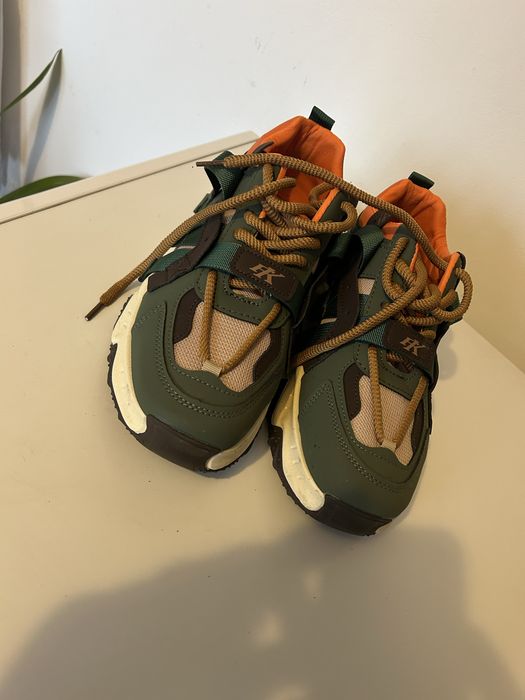 Adidasi ca noi verzi albi