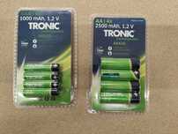 2x AAA Baterii reincarcabile acumulatori AA AAA tronic baterii