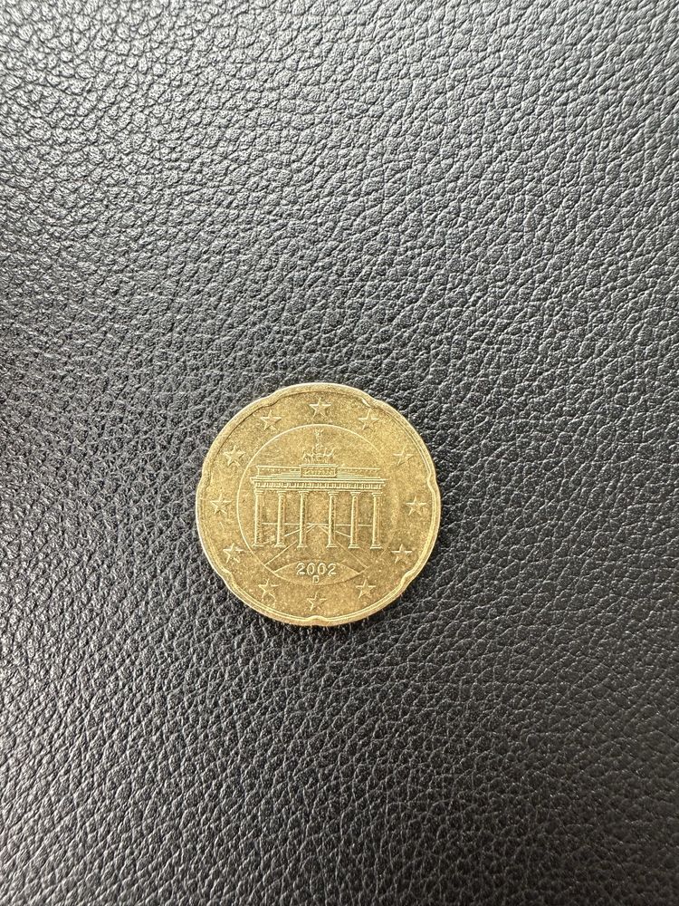 Moneda 20 centi 2002