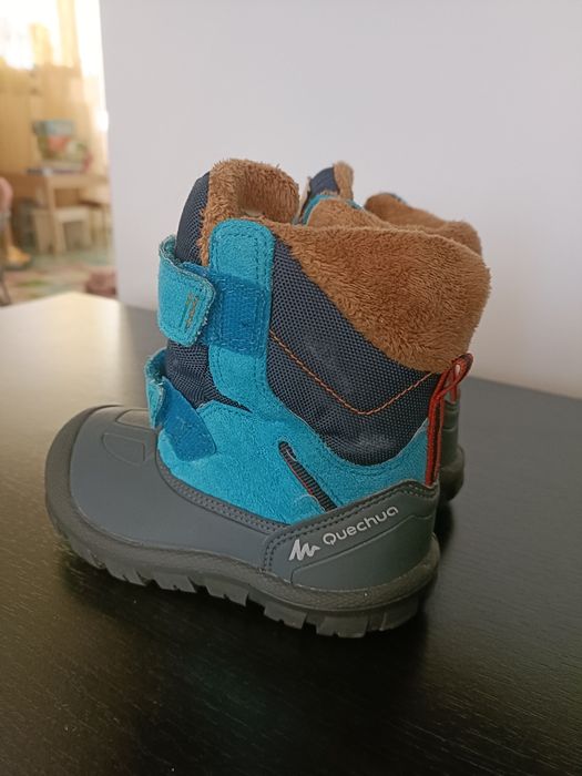 Cizme de zapada pentru copii îmblănite Quechua nr. 22