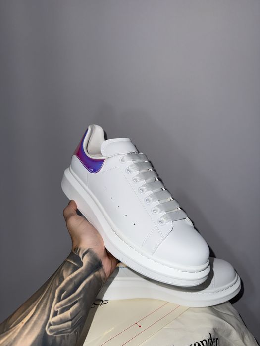 Adidasi alexander mcqueen albi marimea 43 Premium (balenciaga,balmain)