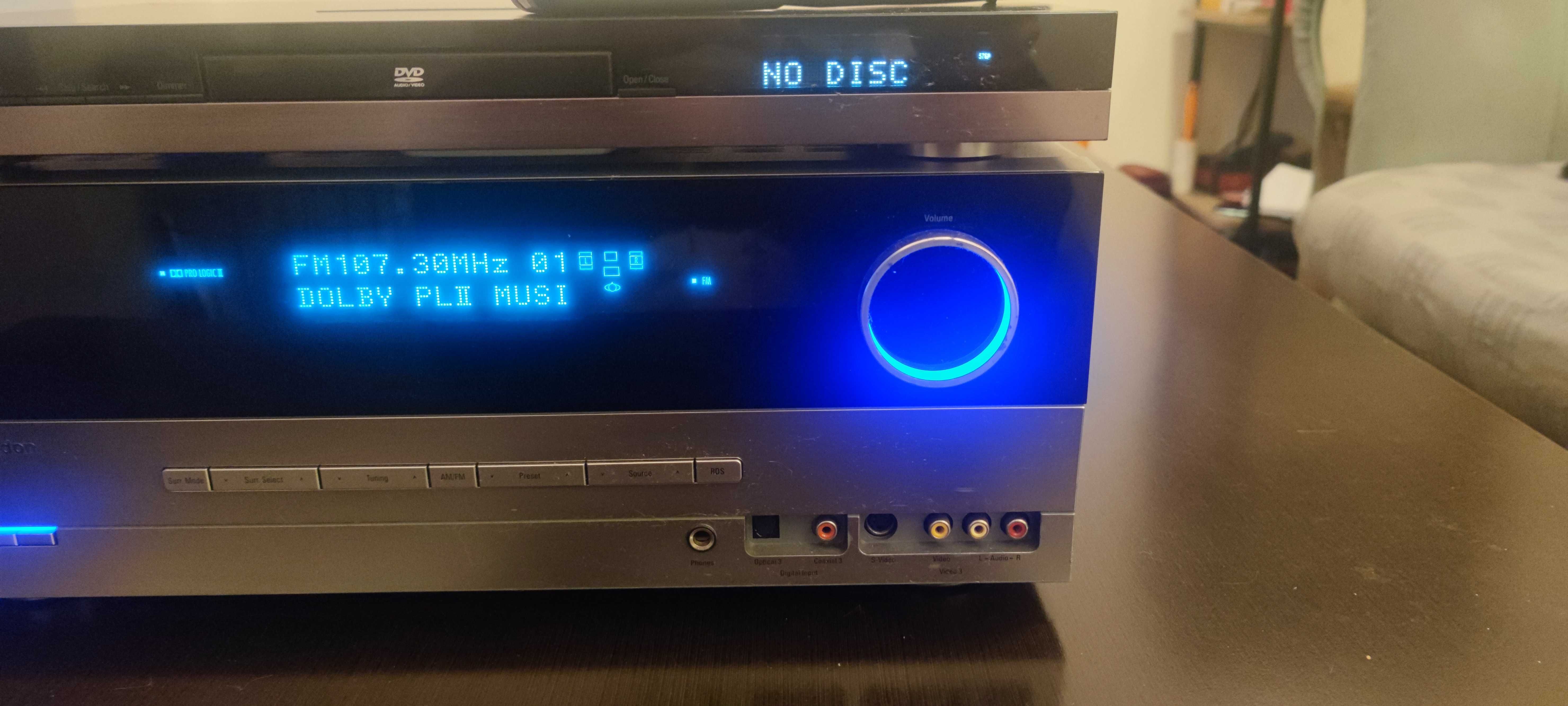 Sistem/Linie audio Harman Kardon AVR132 +DVD26, cu telecomandă