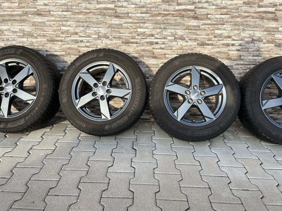 Vand Jante Rial R16, anvelope Michelin Alpin, Iarna